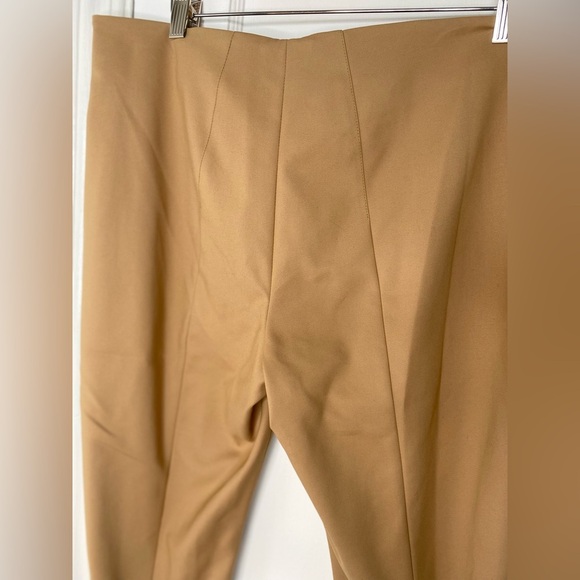 AKRIS Saks Fifth Avenue Women’s Luxury Designer Dress Tan Pants - Picture 5 of 11